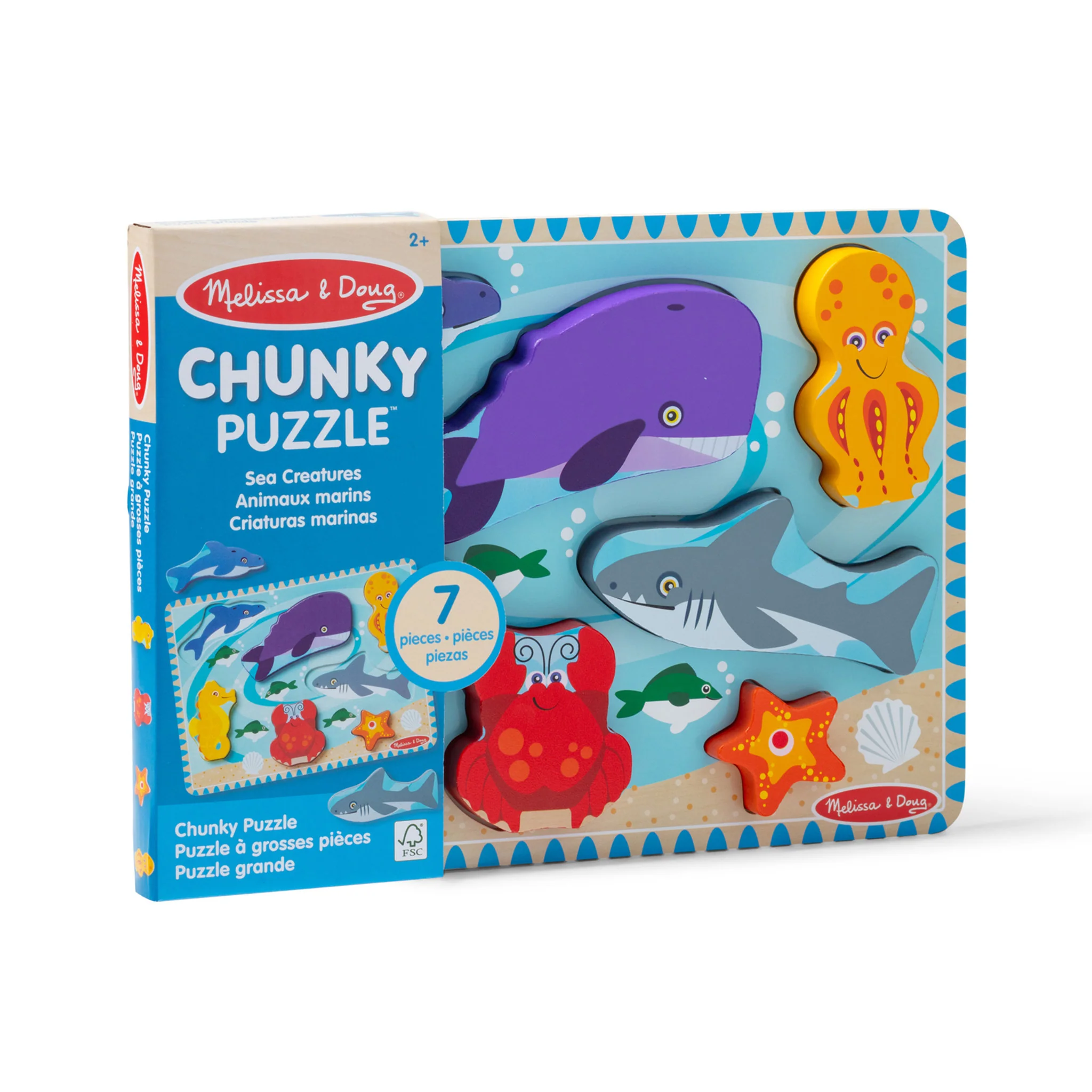 Melissa & Doug Sea Life Chunky Puzzle