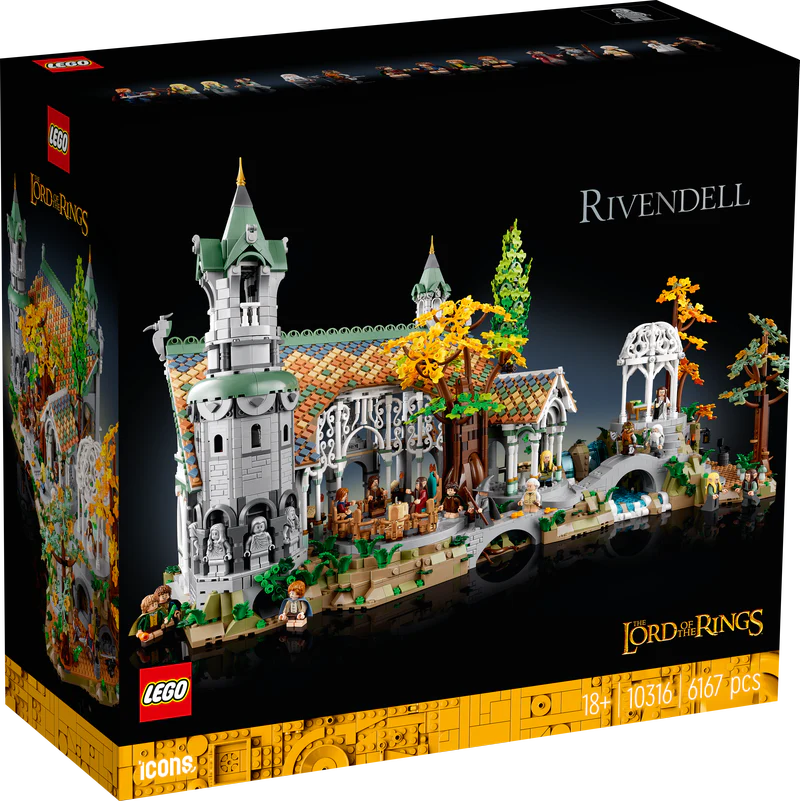 LEGO 10316 Icons The Lord Of The Rings: Rivendell