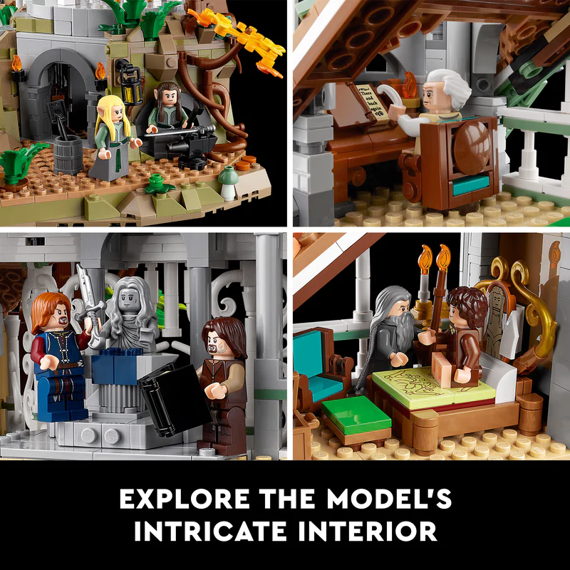 LEGO 10316 Icons The Lord Of The Rings: Rivendell - Toyworld NZ