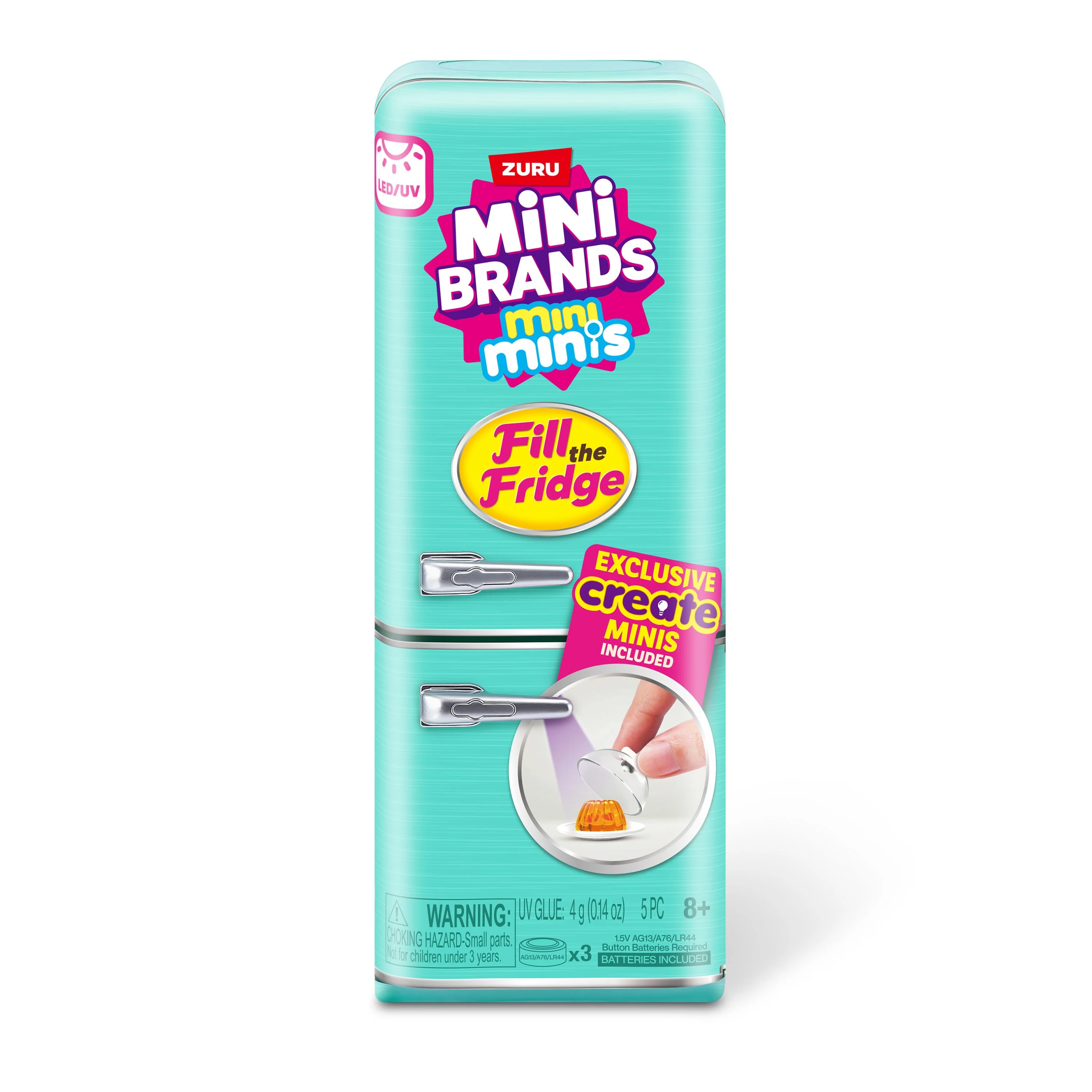 ZURU Mini Brands Fill The Fridge Playset Series 1