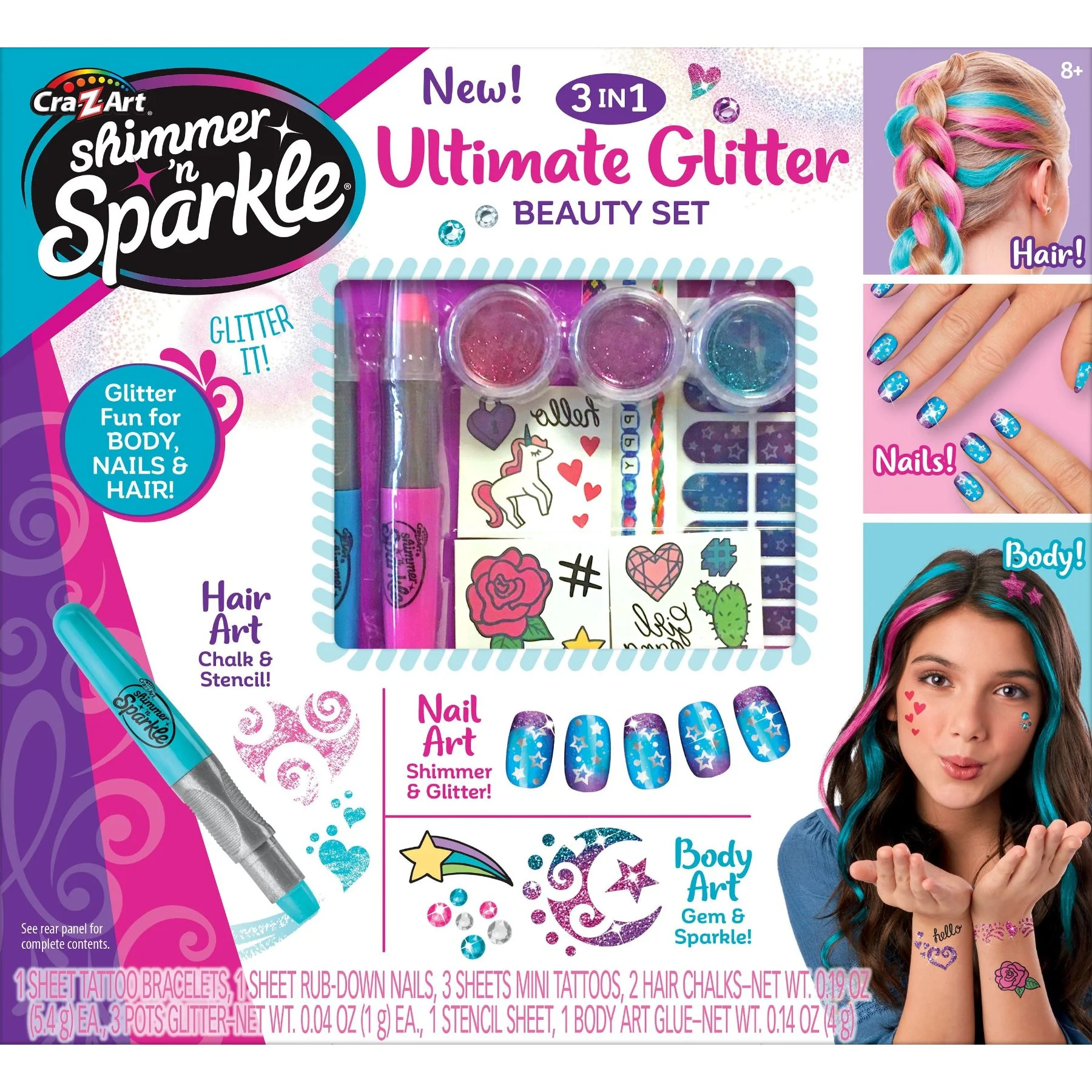 908-cra-z-art-shimmer-n-sparkle-3-in-1-ultimate-glitter-beauty-set-1.webp Cra-Z-Art Shimmer 'N Sparkle 3 In 1 Ultimate Glitter Beauty Set