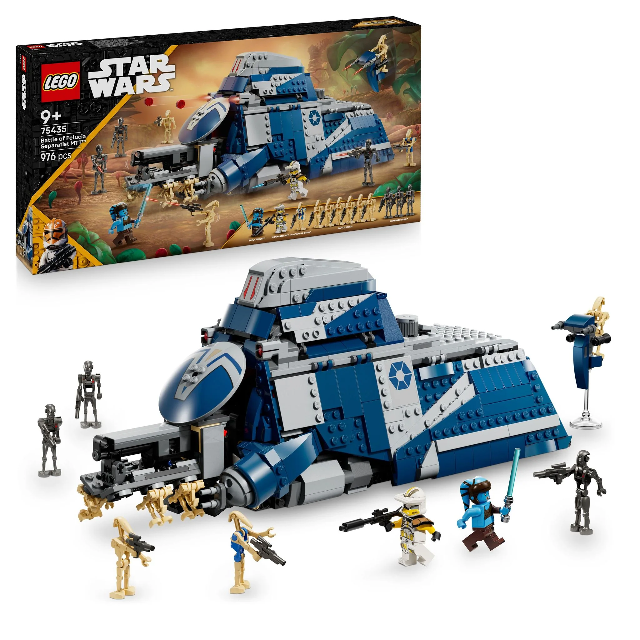 LEGO 75435 Star Wars Battle of Felucia Separatist MTT