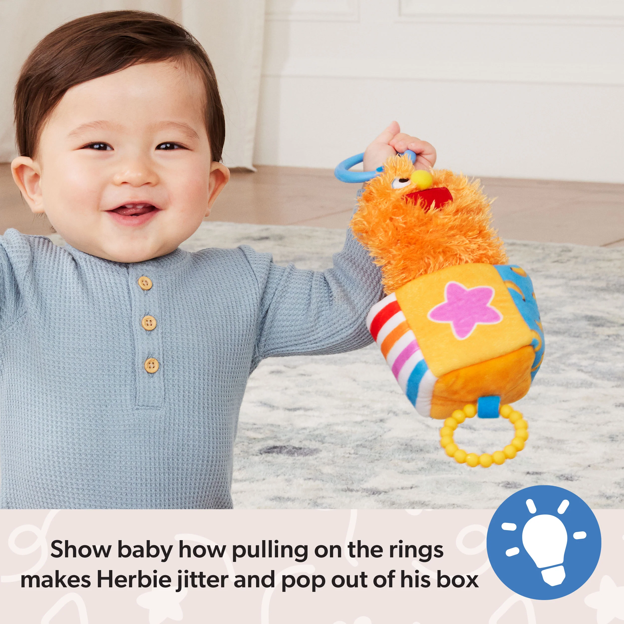 Ms. Rachel Herbie Sensory Take-Along Toy - Toyworld NZ