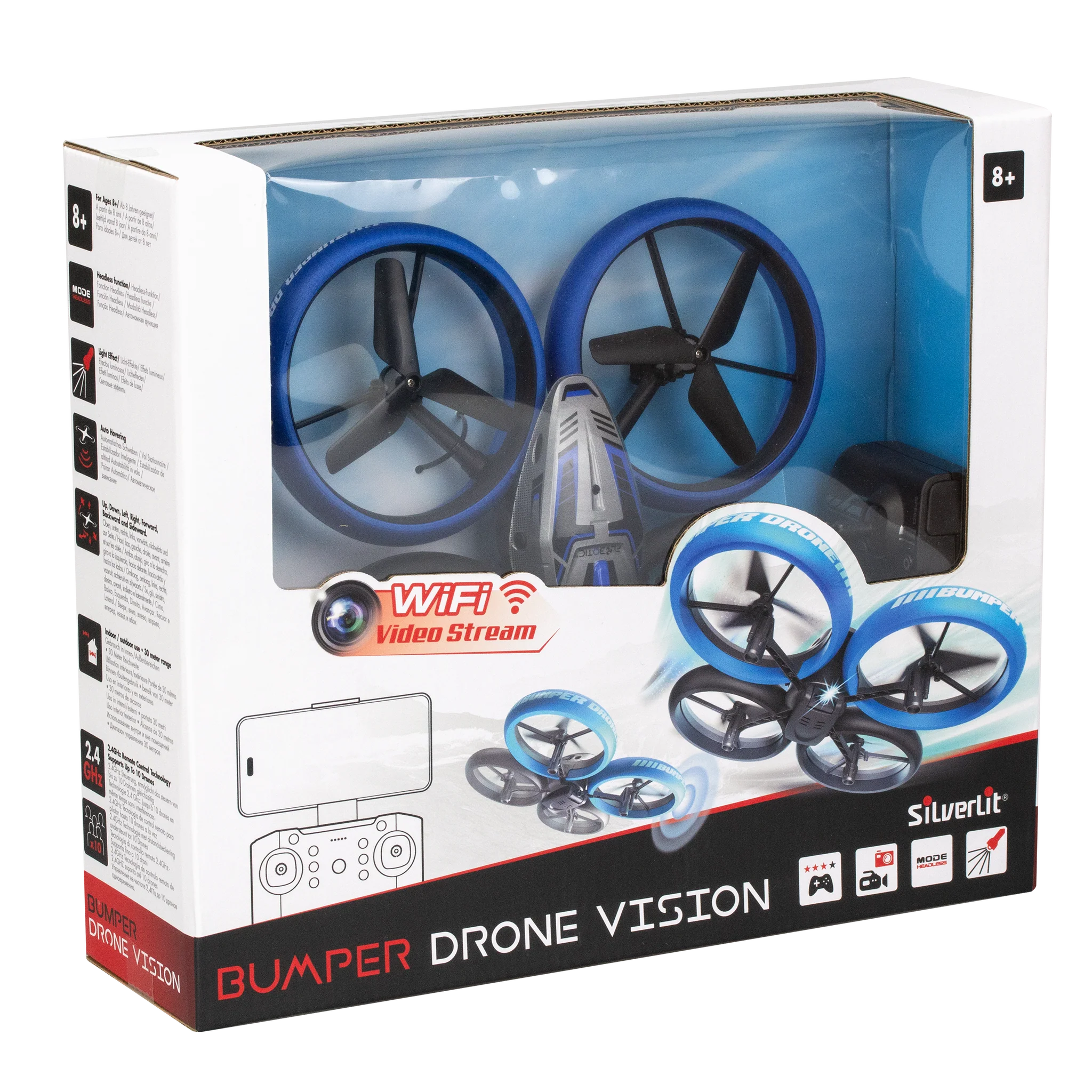Silverlit Flybotic Bumper Drone Vision With Camera