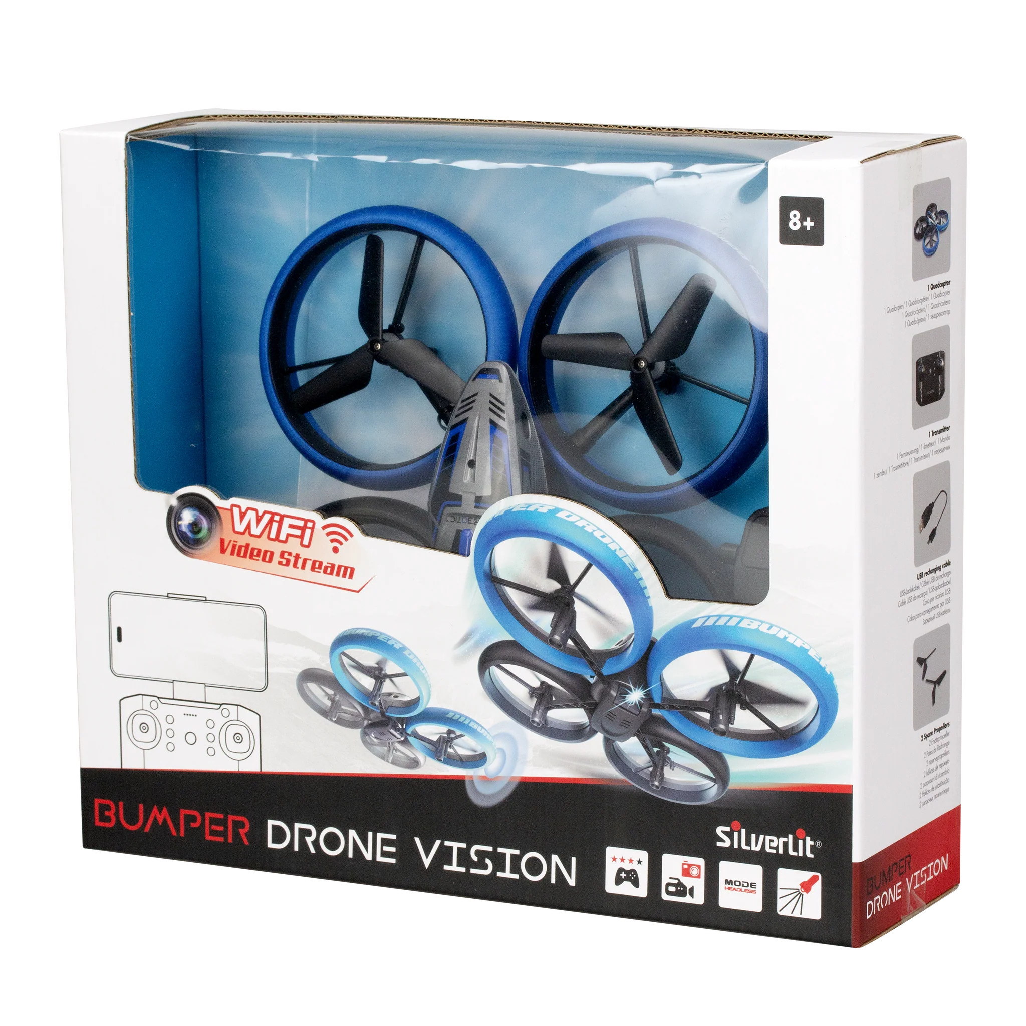 Silverlit Flybotic Bumper Drone Vision With Camera